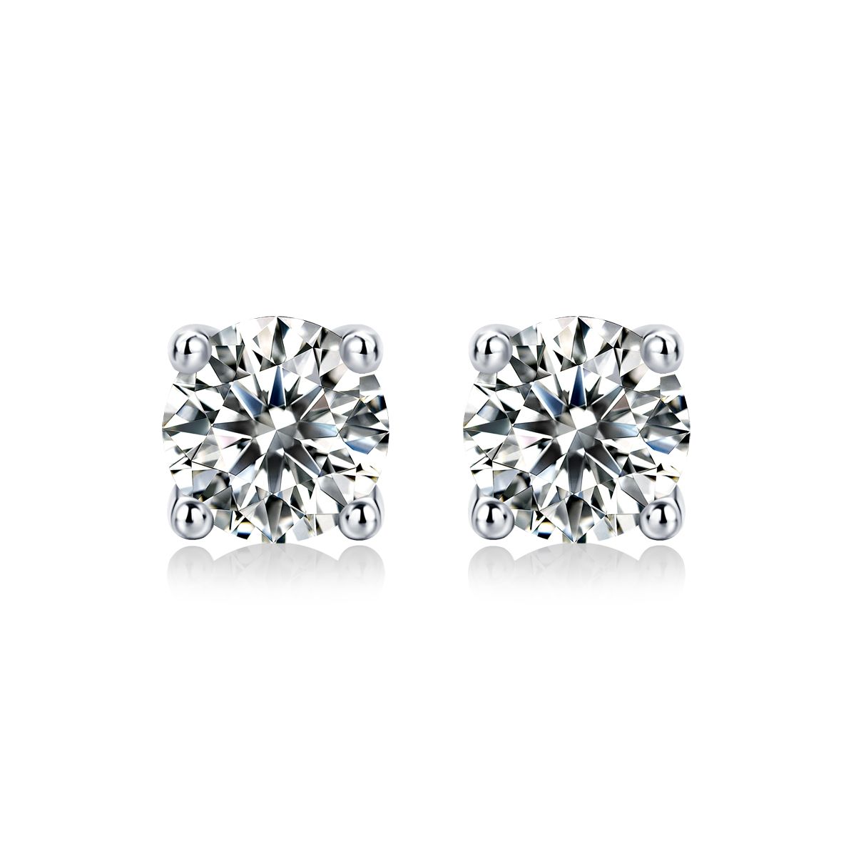 0.5Carat Moissanite Earrings Supplier