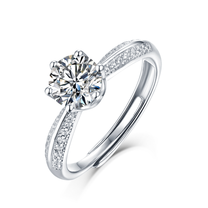 Customized Women's Engagement Moissanite Ring Wholesaler