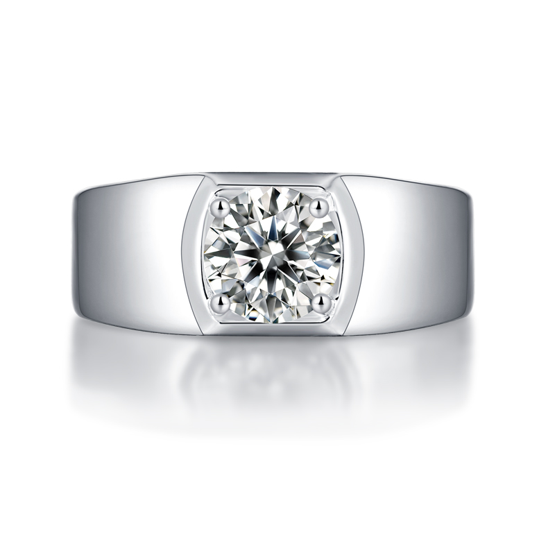 18K Moissanite Fashion Ring Supplier