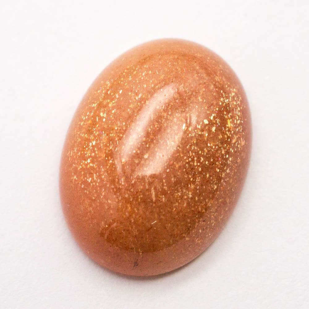 Natural Loose Stone Fixed Size Oval Goldsand Sunstone Exporter