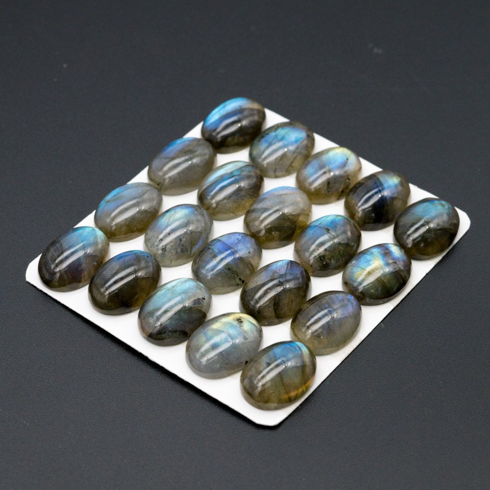 Natural Labradorite Cabochon Oval Factory Loose Gemstone Exporter