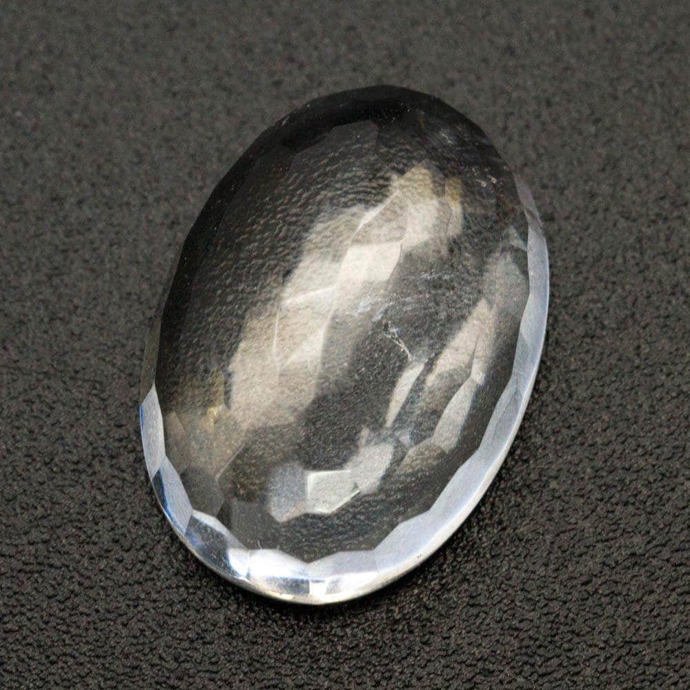 Natural Real Transparent Oval Crystal Cabochon for DIY Exporter