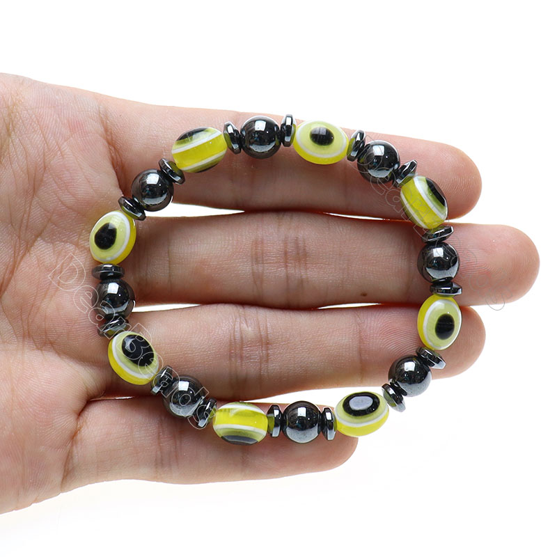 Customized Beads Bracelet For Women man Evil Eye Exporter