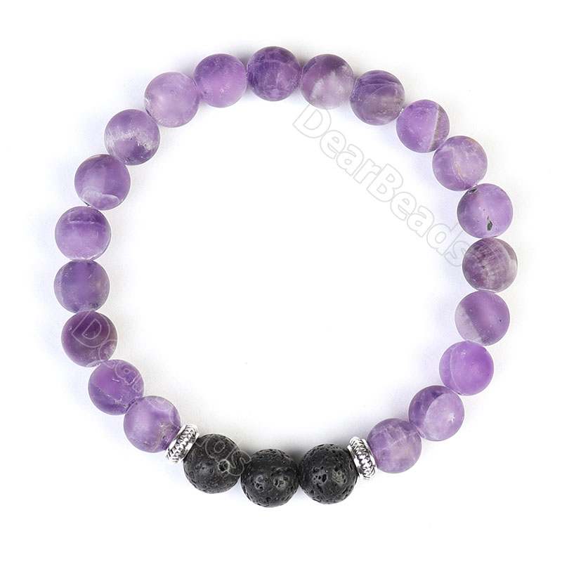 Healing Quartz Crystal Bracelet with Alloy For Woman Exporter