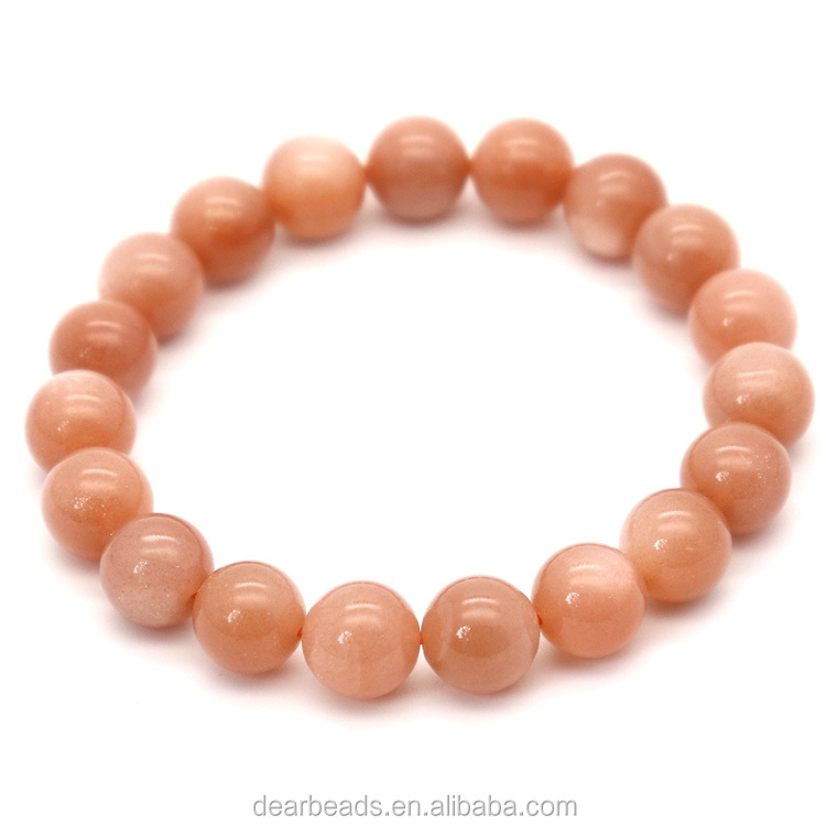Natural High Quality Sunstone Bracelets Wholesaler