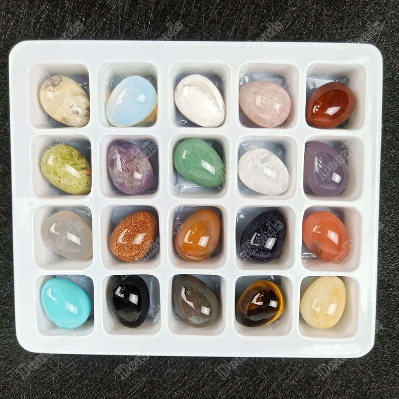 Mineral Egg Shape Stone Kit Sets Genuine Natural Stone  Wholesaler