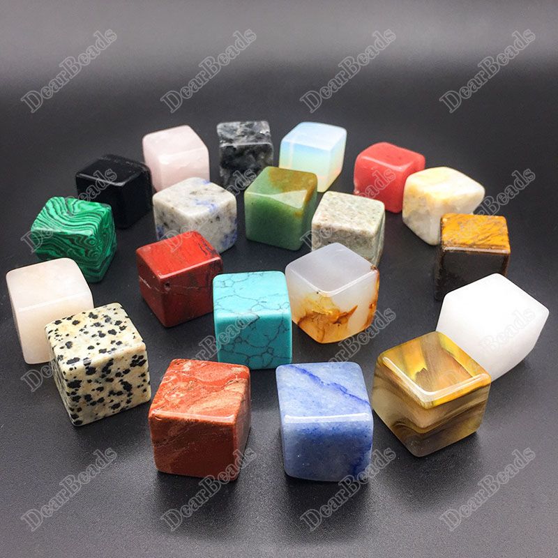 Natural Whiskey Stone Ice Gemstone Uneven Irregular Cube Kit Wholesaler