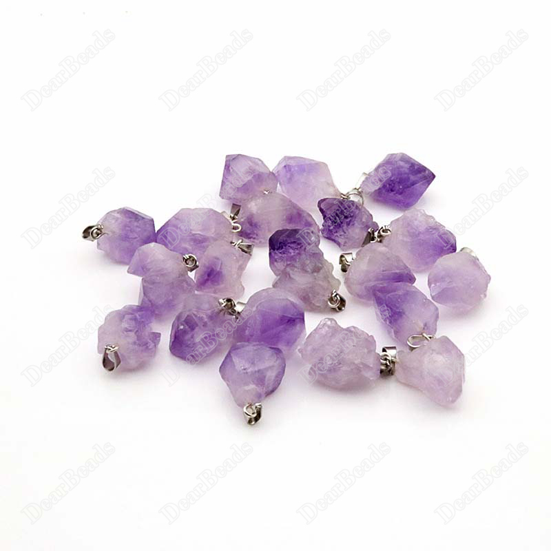 Amethyst Cluster Point Loose For DIY Necklace Jewelry Wholesaler