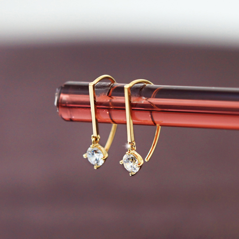 High Quality 14k Earring 2022 New Design Solid Gold Earrings Supplier
