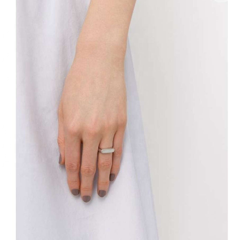18k gold plating black white enamel Ring Supplier