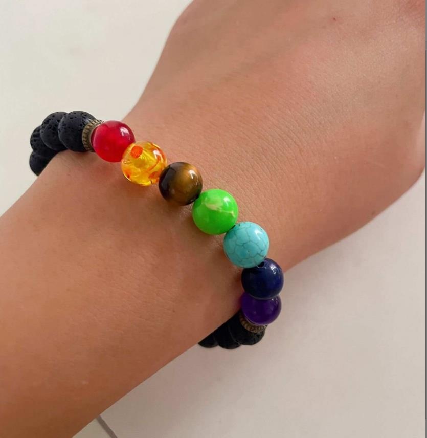 Top Sale Stones Volcanic Lava Mala Meditation Energy Bracelets Supplier