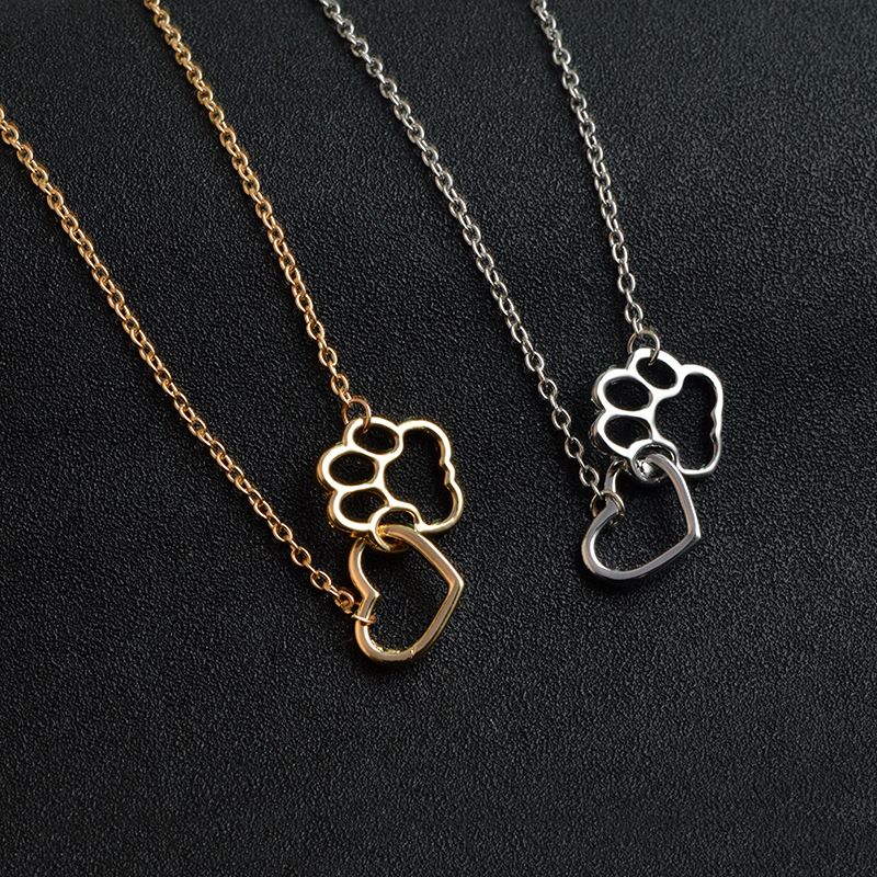 Cute Animal Dog Cat Love Heart Pendant Supplier