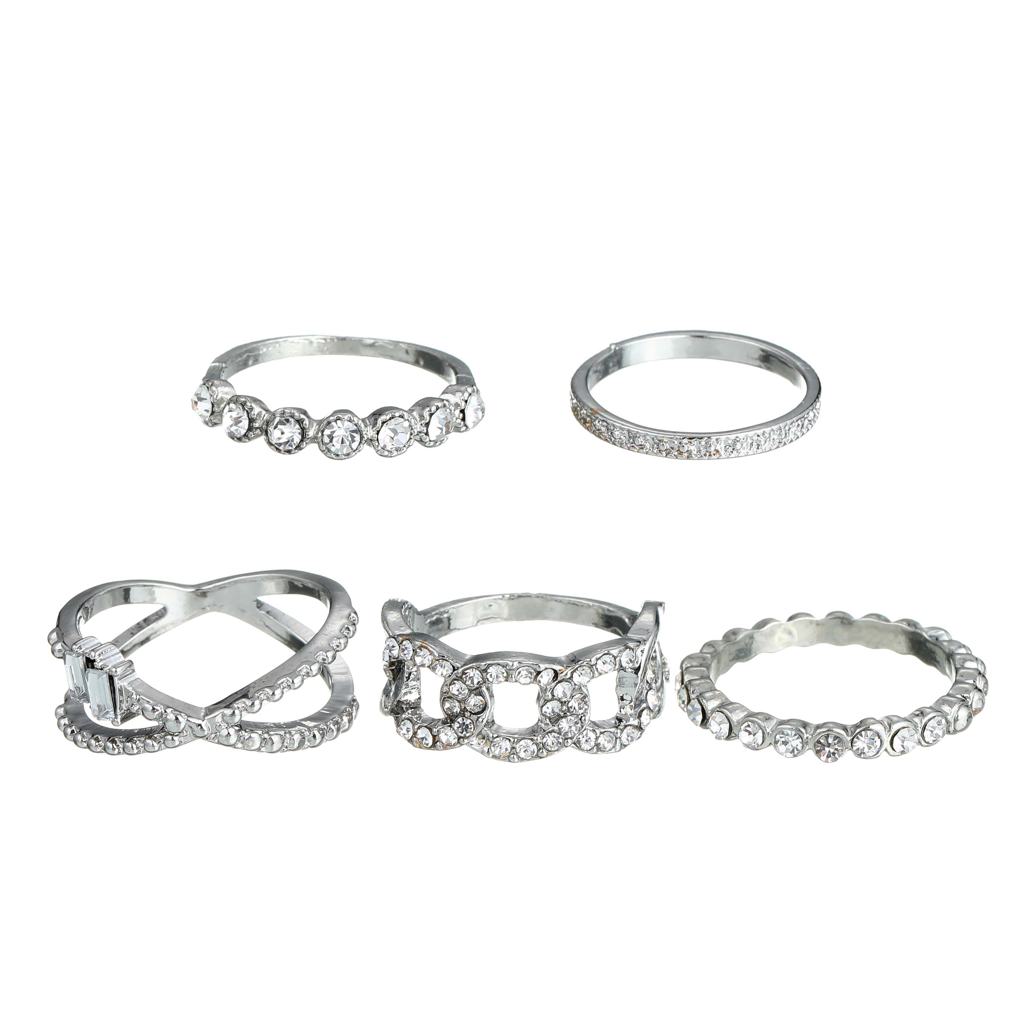 New arrival simple design rhinestone ring  Wholesaler