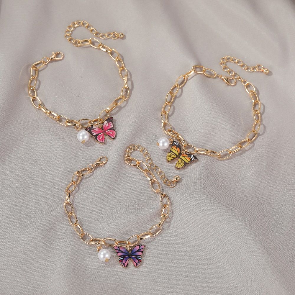 Gold Plated Link Chain Bracelet Wholesaler