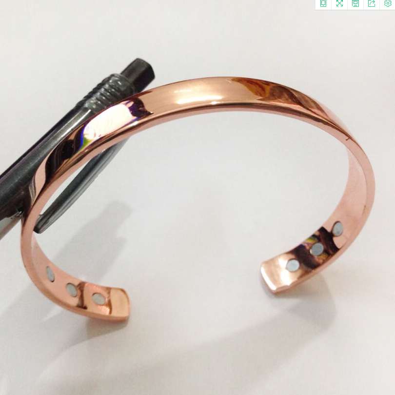Rose Gold Copper Magnetic Bracelets Wholesaler