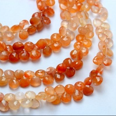 Brilliant Tejerina Quartz Beads Faceted Beads Heart Shape Good Quality Exporter