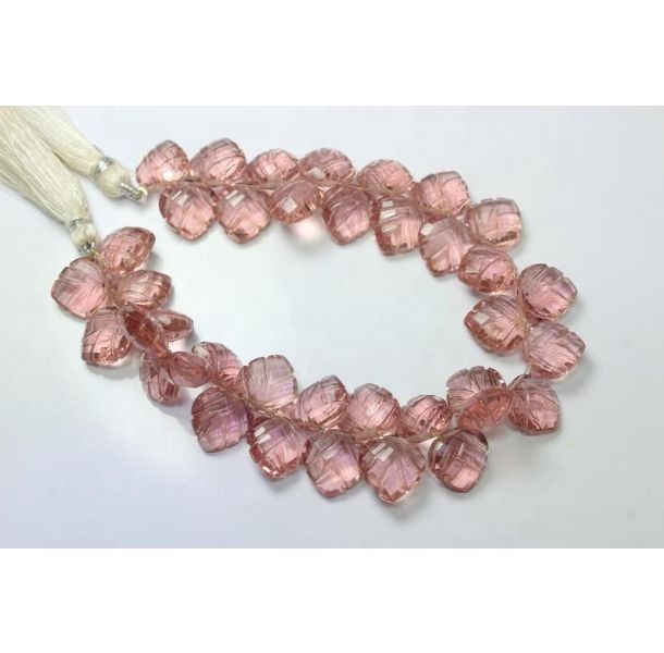 Rare Quality Kunzite Pink Quartz Faceted Carving Heart Shape Exporter