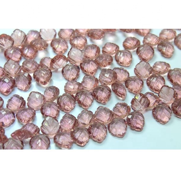 Rare Quality Kunzite Pink Quartz Faceted Carving Heart Shape Exporter